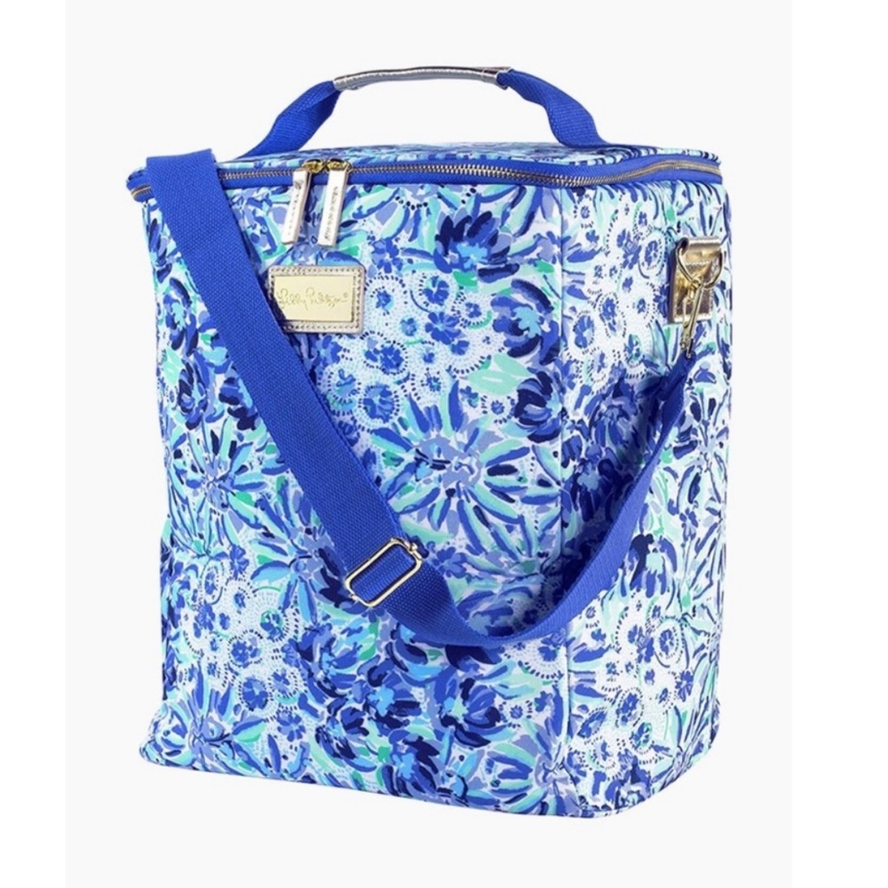 Lilly Pulitzer Insulated Cooler Tote in High Maintenance. NWT